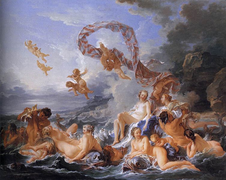 Francois Boucher The Triumph of Venus